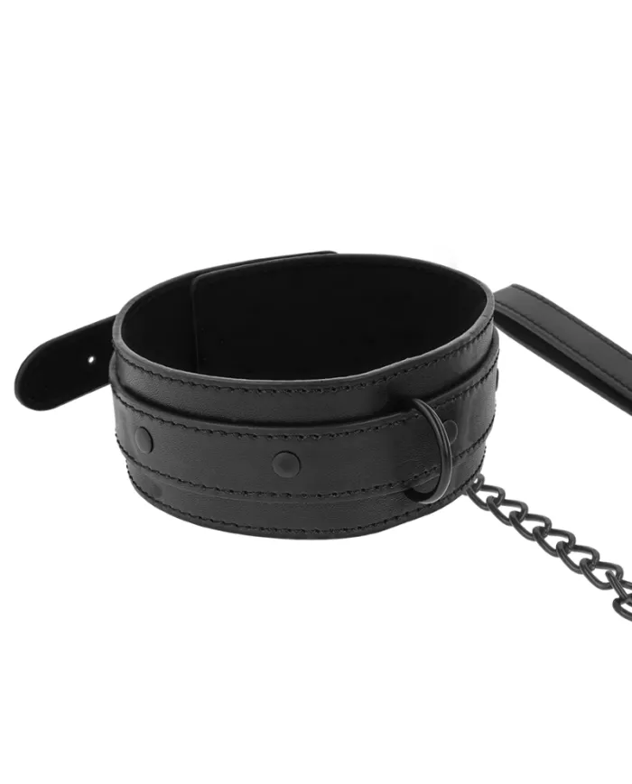 INTENSE - FETISH COLLIER EN CUIR VEGAN