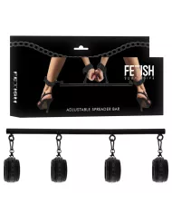 FETISH SUBMISSIVE BONDAGE - BARRE SÉPARATEUR RÉGLABLE 4 PIÈCES FETISH SUBMISSIVE BONDAGE - BARRE SÉPARATEUR RÉGLABLE 4 PIÈCES