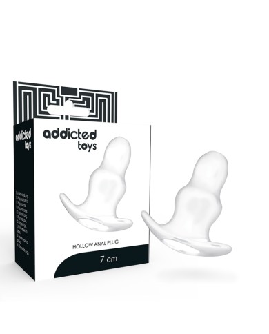 ADDICTED TOYS - DILATATEUR ANAL PETIT 7 CM - TRANSPARENT