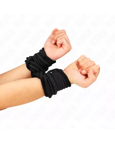 KINK - CORDE EN COTON 5 MÈTRES NOIR KINK - CORDE EN COTON 5 MÈTRES NOIR