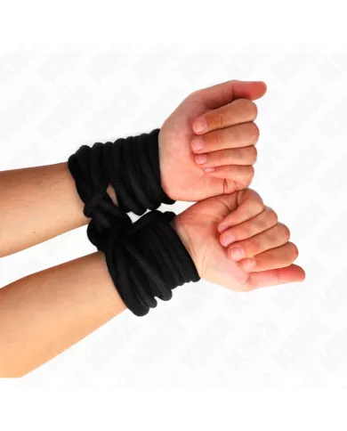 KINK - CORDE EN COTON 20 MÈTRES NOIR KINK - CORDE EN COTON 20 MÈTRES NOIR