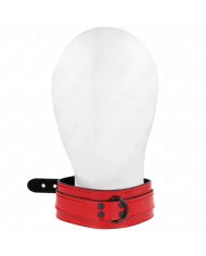 KINK - COLLIER AJUSTABLE ROUGE VIN 37,5-49,5 CM X 5 CM