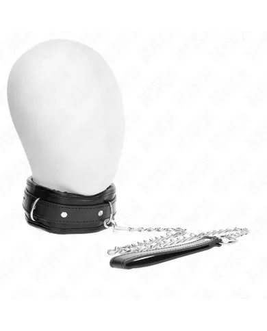 KINK - COLLIER LOURD AVEC CEINTURE 65 CM MODÈLE 1 RÉGLABLE 36,5-50 CM KINK - COLLIER LOURD AVEC CEINTURE 65 CM MODÈLE 1 RÉGLABLE 36,5-50 CM