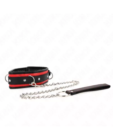 KINK - COLLIER LOURD AVEC CEINTURE 65 CM MODÈLE 2 RÉGLABLE 36,5-50 CM KINK - COLLIER LOURD AVEC CEINTURE 65 CM MODÈLE 2 RÉGLABLE 36,5-50 CM