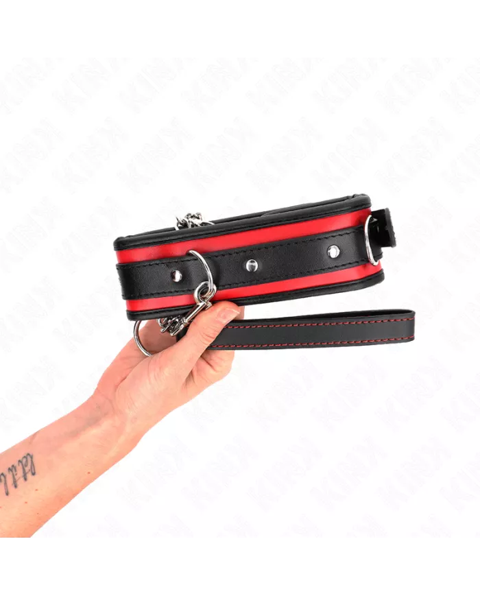 KINK - COLLIER LOURD AVEC CEINTURE 65 CM MODÈLE 2 RÉGLABLE 36,5-50 CM