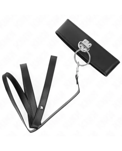 KINK - LAISSE CLOUTÉE 116 CM COLLIER AVEC SANGLE EN CUIR 50 X 5 CM KINK - LAISSE CLOUTÉE 116 CM COLLIER AVEC SANGLE EN CUIR 50 X 5 CM