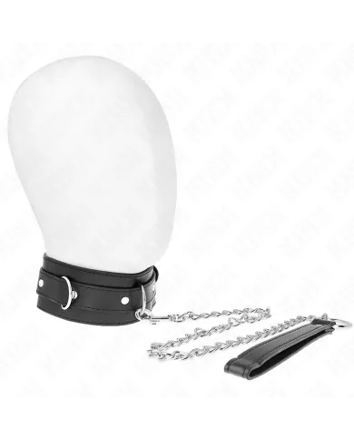 KINK - COLLIER AVEC CEINTURE 65 CM AVEC SANGLE NOIR 54 X 4,5 CM KINK - COLLIER AVEC CEINTURE 65 CM AVEC SANGLE NOIR 54 X 4,5 CM