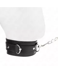 KINK - COLLIER AVEC CEINTURE 65 CM AVEC SANGLE NOIR 54 X 4,5 CM
