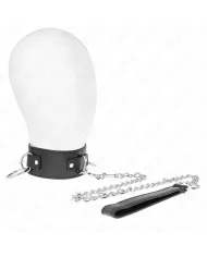 KINK - COLLIER AVEC LAISSE 65 CM 3 ANNEAUX MODÈLE 2 RÉGLABLE 36-43 CM X 5 CM