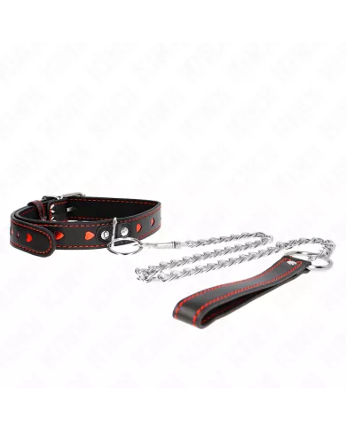 KINK - COLLIER AVEC BRACELET 65 CM DÉTAILS COEUR 52,5 X 2,5 CM KINK - COLLIER AVEC BRACELET 65 CM DÉTAILS COEUR 52,5 X 2,5 CM