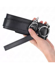 KINK - COLLIER AVEC BRACELET 65 CM BOUCLES ARGENT RÉGLABLES 33-46 CM X 5,5 CM