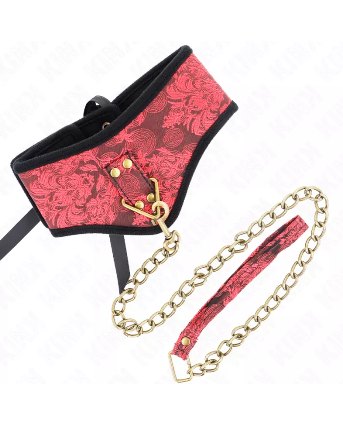 KINK - COLLIER MODÈLE SCANDALE AVEC BRACELET DENTELLE 75 CM 44 X 10 CM