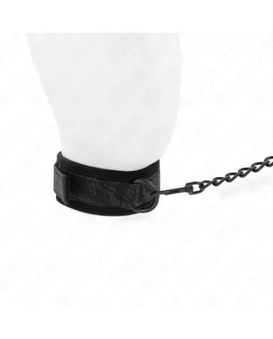 KINK - COLLIER MODÈLE BASIC AVEC LAISSE 77 CM MODÈLE 5 AJUSTABLE 34-54 CM X 5 CM KINK - COLLIER MODÈLE BASIC AVEC LAISSE 77 CM MODÈLE 5 AJUSTABLE 34-54 CM X 5 CM