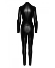 Combinaison intégrale Caged avec anneaux F319 wetlook