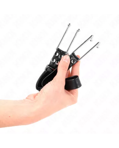 KINK - GAG CROCHET EN MÉTAL RÉGLABLE 36-52 CM KINK - GAG CROCHET EN MÉTAL RÉGLABLE 36-52 CM