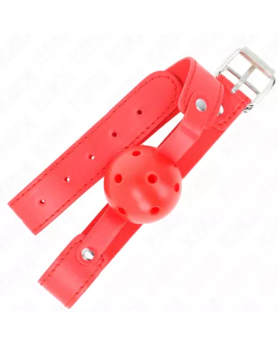 KINK - BALLE RESPIRANTE ROUGE 4,5 CM BAG 65 x 2,5 CM KINK - BALLE RESPIRANTE ROUGE 4,5 CM BAG 65 x 2,5 CM