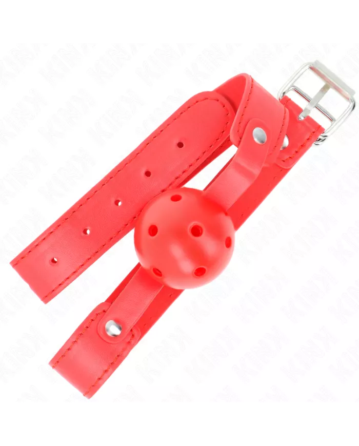 KINK - BALLE RESPIRANTE ROUGE 4,5 CM BAG 65 x 2,5 CM