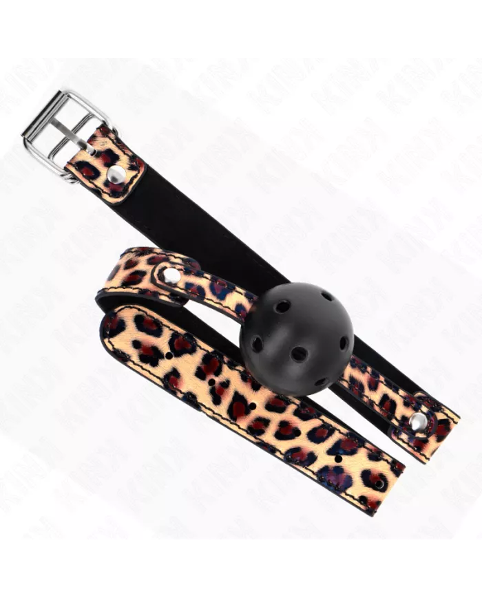 KINK - BALLE RESPIRANTE LÉOPARD 4,5 CM BAG 65 x 2,5 CM