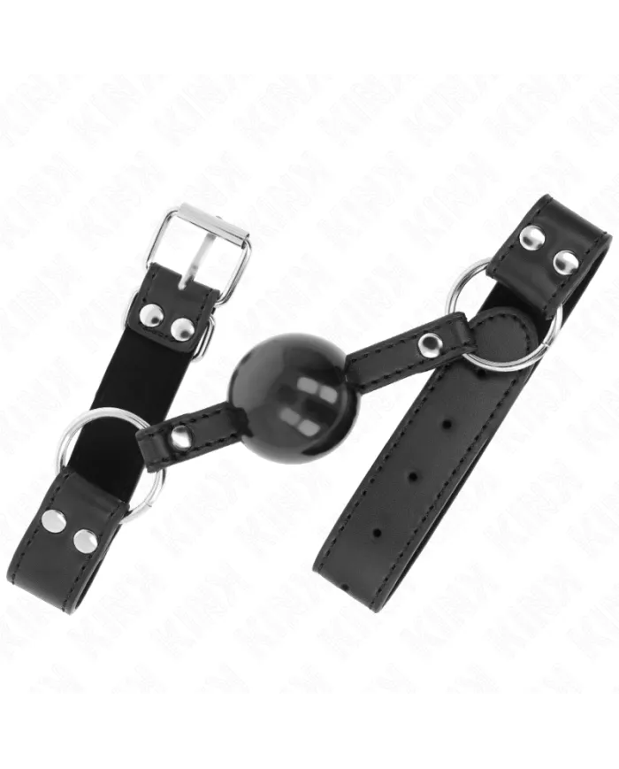 KINK - BÂTON BILLE SOUPLE ET SOLIDE 4 CM AVEC SANGLE EN CUIR 62 x 2,5 CM RÉGLABLE 42-58 CM