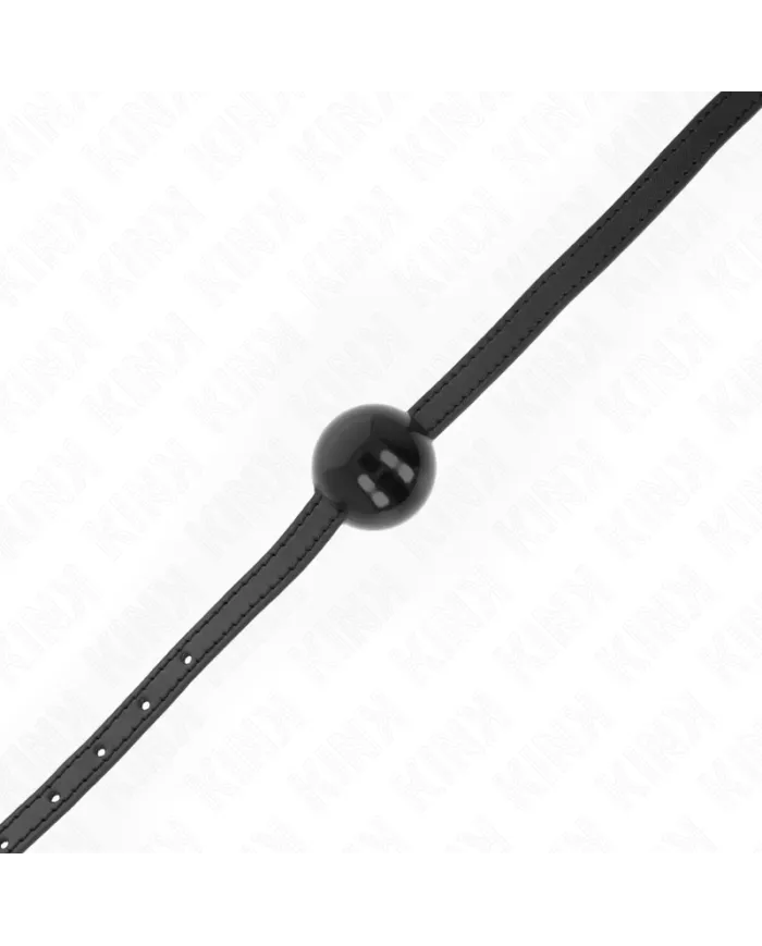 KINK - BALLE SOLIDE SIMPLE NOIRE 4 CM BAG 65 x 1,5 CM