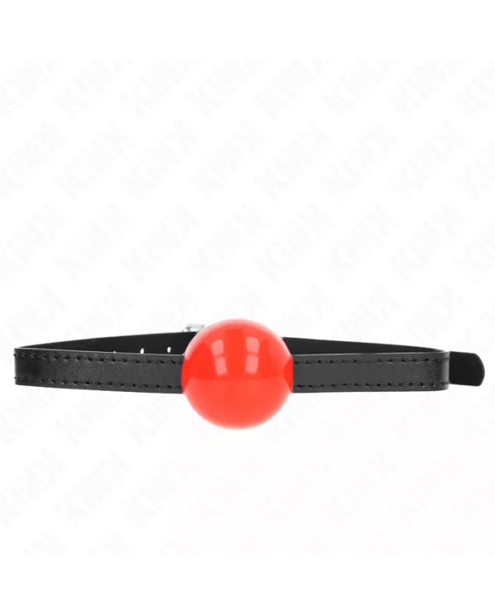 KINK - BALLE SOLIDE SIMPLE ROUGE 4 CM BAG 65 x 1,5 CM
