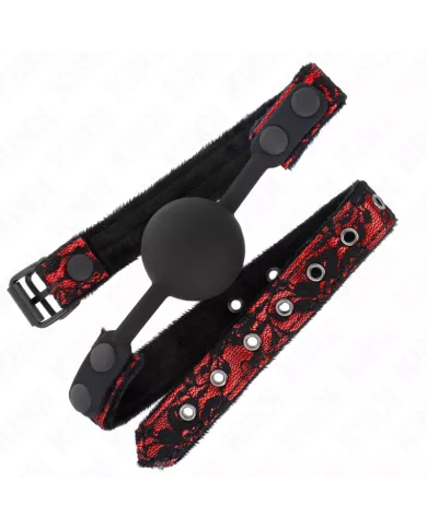 KINK - BOULE SILICONE SCANDALE 4 CM GAG MODÈLE 1 65 x 2 CM KINK - BOULE SILICONE SCANDALE 4 CM GAG MODÈLE 1 65 x 2 CM