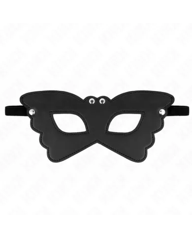 KINK - MASQUE EN CUIRETTE FORME PAPILLON 20 x 9 CM KINK - MASQUE EN CUIRETTE FORME PAPILLON 20 x 9 CM