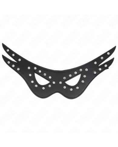 KINK - MASQUE SEXY EN CUIRETTE MODÈLE 2 27 x 13 CM KINK - MASQUE SEXY EN CUIRETTE MODÈLE 2 27 x 13 CM