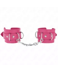 KINK - 3 APPAREILS-POIGNETS AJUSTABLES ROSE 17,5-25 CM X 6 CM KINK - 3 APPAREILS-POIGNETS AJUSTABLES ROSE 17,5-25 CM X 6 CM