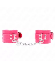 KINK - APPUI-POIGNETS ROSE FRAMBOISE AVEC DOUBLURE ROSE FRAMBOISE RÉGLABLE 20-28 CM X 5,5 CM KINK - APPUI-POIGNETS ROSE FRAMBOISE AVEC DOUBLURE ROSE FRAMBOISE RÉGLABLE 20-28 CM X 5,5 CM