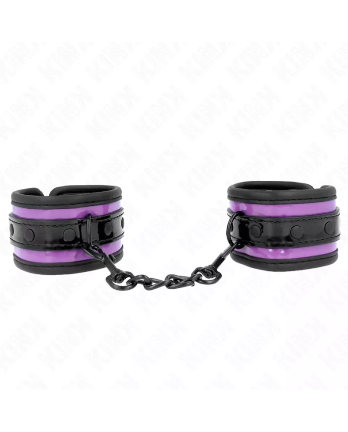 KINK - APPUI-POIGNETS EN NÉOPRÈNE VIOLET CLAIR AJUSTABLE 21-28 CM X 5 CM