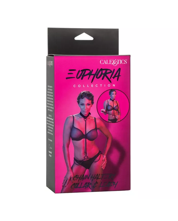 CALEXOTICS - EUPHORIA COLLIER ET LAISSE CHAINE