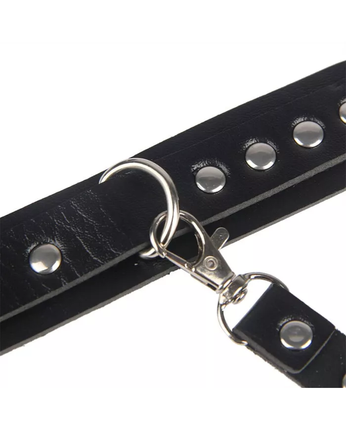 SUBBLIME - 953690 MENOTTES AVEC CEINTURE DE BONDAGE NOIRE TAILLE UNIQUE SUBBLIME - 953690 MENOTTES AVEC CEINTURE DE BONDAGE NOIRE TAILLE UNIQUE