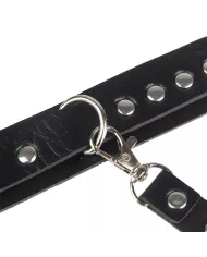 SUBBLIME - 953690 MENOTTES AVEC CEINTURE DE BONDAGE NOIRE TAILLE UNIQUE SUBBLIME - 953690 MENOTTES AVEC CEINTURE DE BONDAGE NOIRE TAILLE UNIQUE