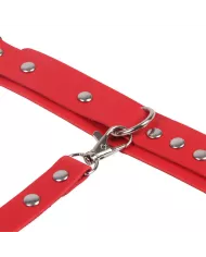 SUBBLIME - 953706 MENOTTES AVEC CEINTURE DE BONDAGE ROUGE TAILLE UNIQUE SUBBLIME - 953706 MENOTTES AVEC CEINTURE DE BONDAGE ROUGE TAILLE UNIQUE
