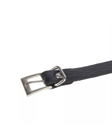 SUBBLIME - 953713 CEINTURE PUNK BONDAGE BOUCLE MÉTAL NOIRE TAILLE UNIQUE SUBBLIME - 953713 CEINTURE PUNK BONDAGE BOUCLE MÉTAL NOIRE TAILLE UNIQUE