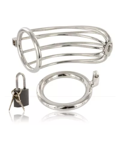 METAL HARD - CAGE DANNEAU DE CHASTETÉ DOISEAU