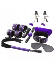 SECRETPLAY - BDSM SET 8PCS PURBLE / NOIR.