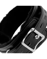 DARKNESS - COLLIER DE POSTURE CONFORTABLE AVEC CHAÎNE EN CUIR DARKNESS - COLLIER DE POSTURE CONFORTABLE AVEC CHAÎNE EN CUIR