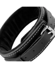 DARKNESS - COLLIER EN CUIR DE HAUTE QUALITÉ AVEC LAISSE DARKNESS - COLLIER EN CUIR DE HAUTE QUALITÉ AVEC LAISSE