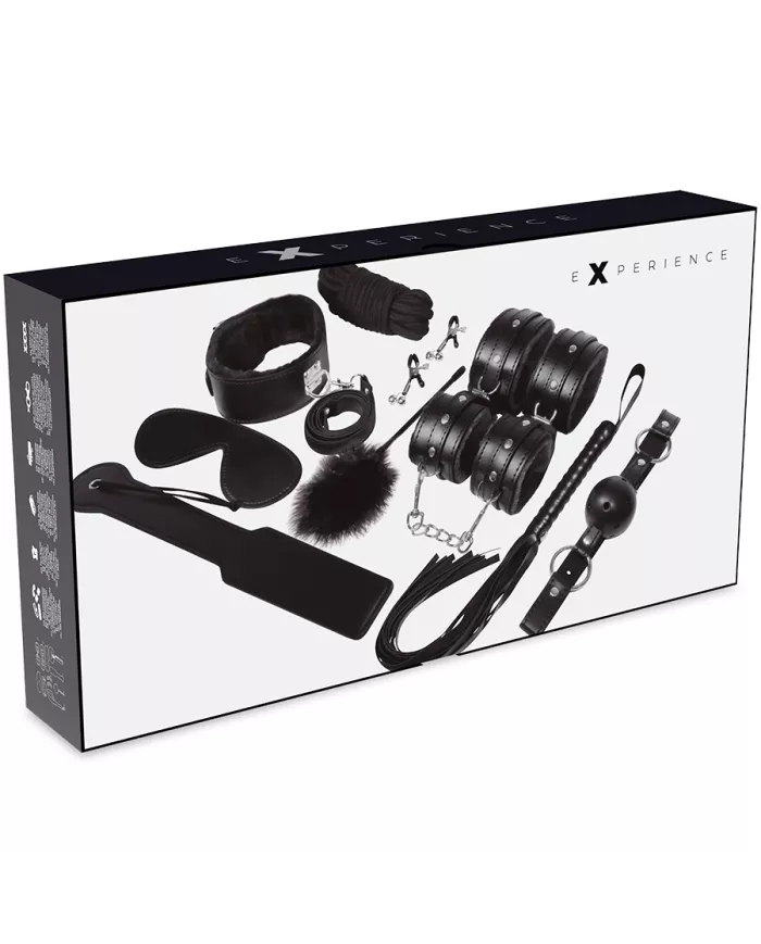 EXPERIENCE - KIT FÉTICHE BDSM SÉRIE NOIRE