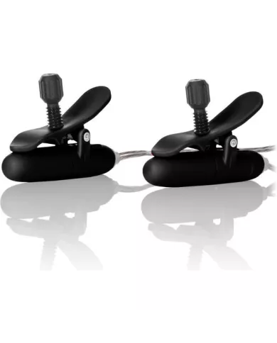 CALEXOTICS - VIBR TEASERS CHAUFFANT NIPPLE NOIR