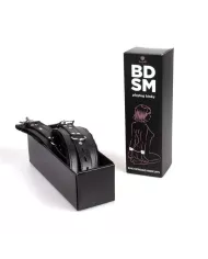 SECRETPLAY - MENOTTES DE BONDAGE NOIRES COLLECTION BDSM SECRETPLAY - MENOTTES DE BONDAGE NOIRES COLLECTION BDSM