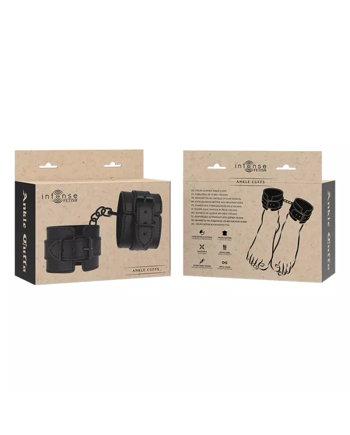 INTENSE - FETISH CHEVILLES EN CUIR VÉGÉTALIEN