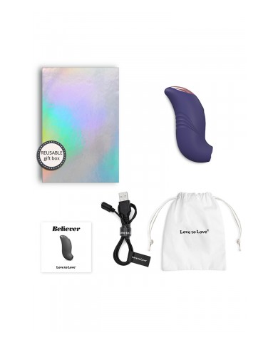 Stimulateur clitoridien Believer violet - Love to Love