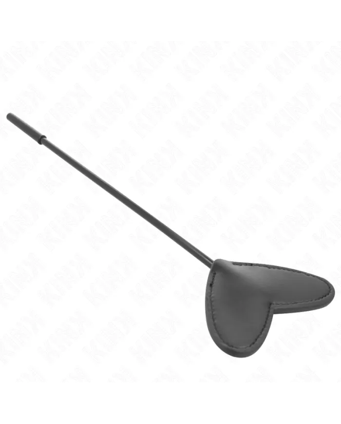 KINK - PALETTE EN FORME DE COEUR NOIR 33 X 10 CM