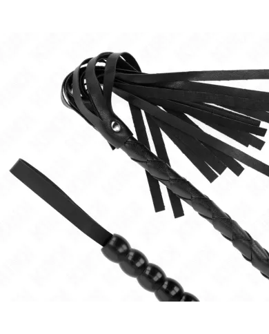 KINK - FOUET SERPENT EN PERLES 80 CM