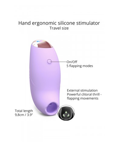 Stimulateur clitoridien Believer mauve - Love to Love