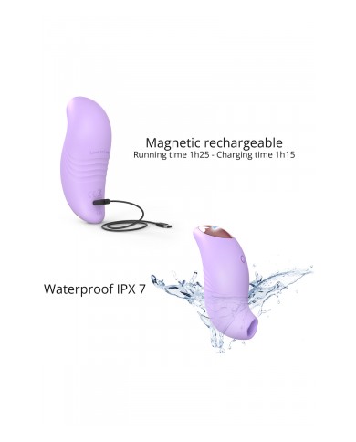 Stimulateur clitoridien Believer mauve - Love to Love