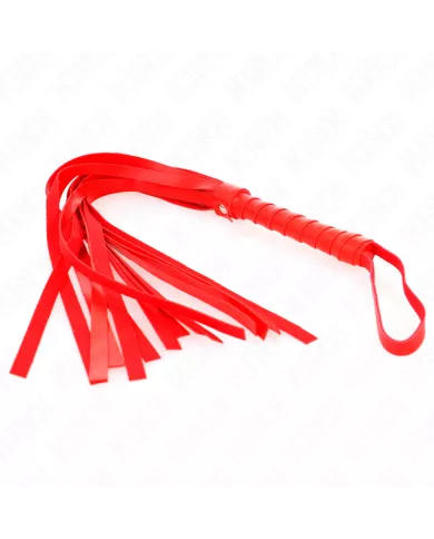 KINK - FOUET SIMPLE ROUGE 45 CM